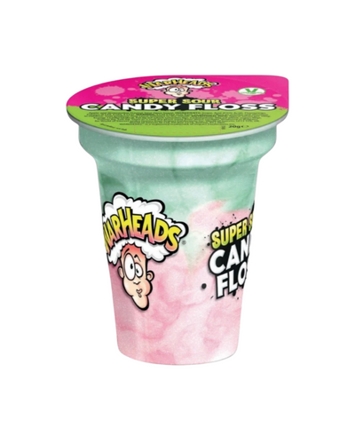 Warheads Super Sour Candy Floss 20g