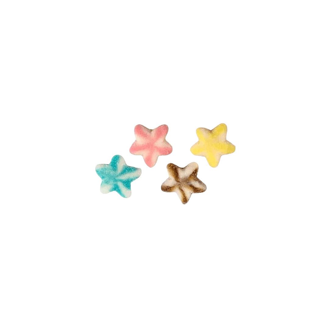 Sugared Mix Twist Stars